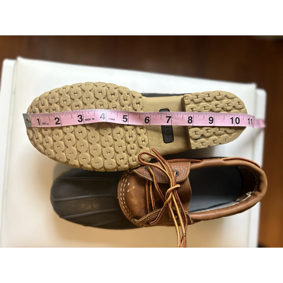 Vintage Bean Boots By L.L. Bean Rubber Mocs M8-9, W10-11 Garden Slides Gorpcore - Picture 4 of 14